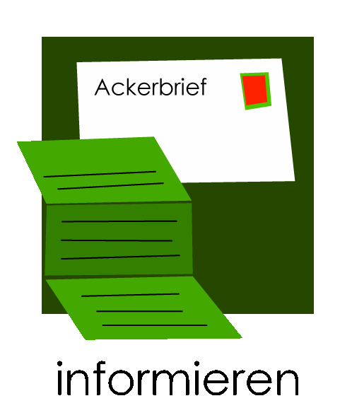 Informieren mit dem Ackerbrief